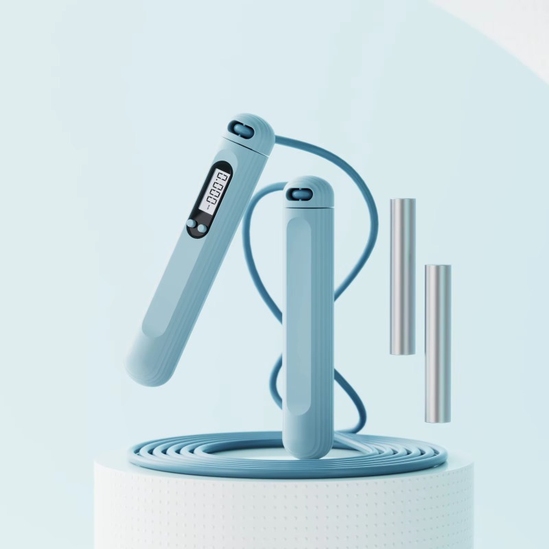 Smart Jump Rope Digital Counter - YTYINYTYINSkyhope Slimme springtouw met gewichtsverliesfunctie, snelheids-
