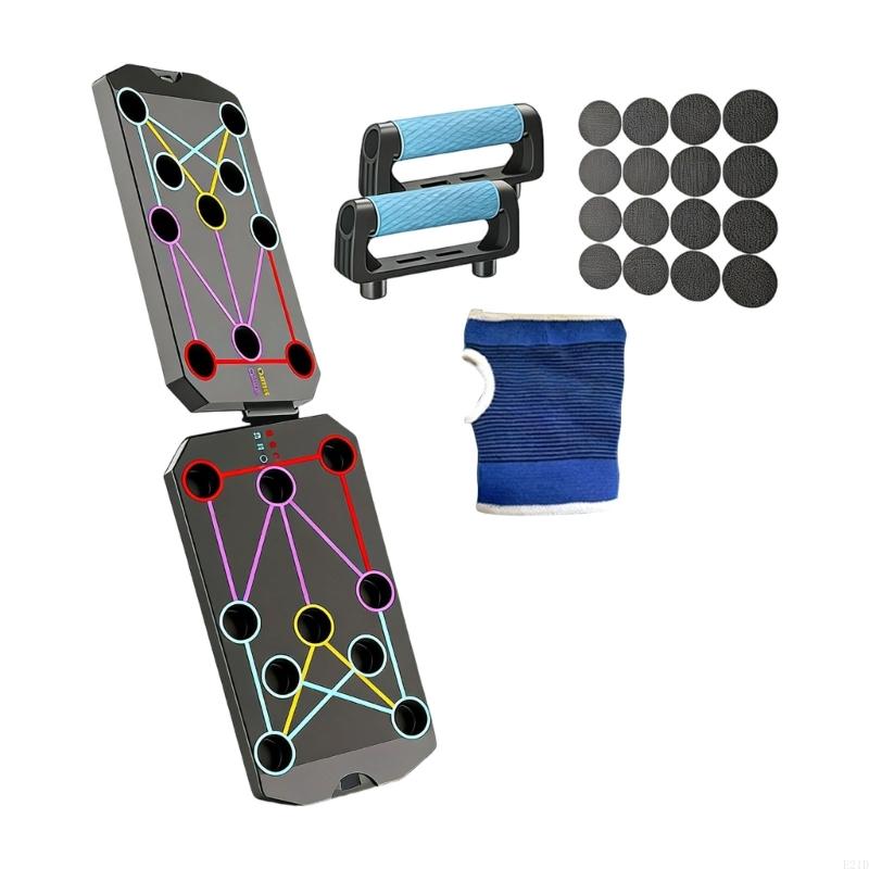 Push Up Board Foldable Multi Function - Multifunctioneel opvouwbaar push-upbord Fitness kracht- en