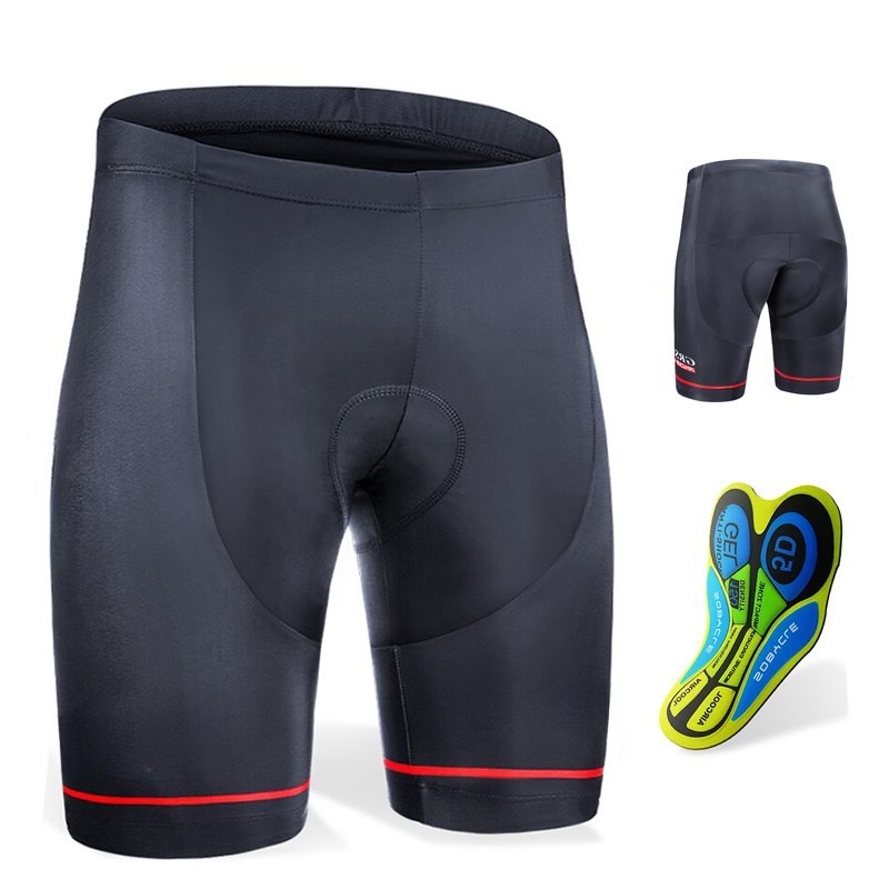 Padded Cycling Shorts 5D Gel - Zomer Fietsbroek Heren Fietsbroek Mtb Schokbestendig