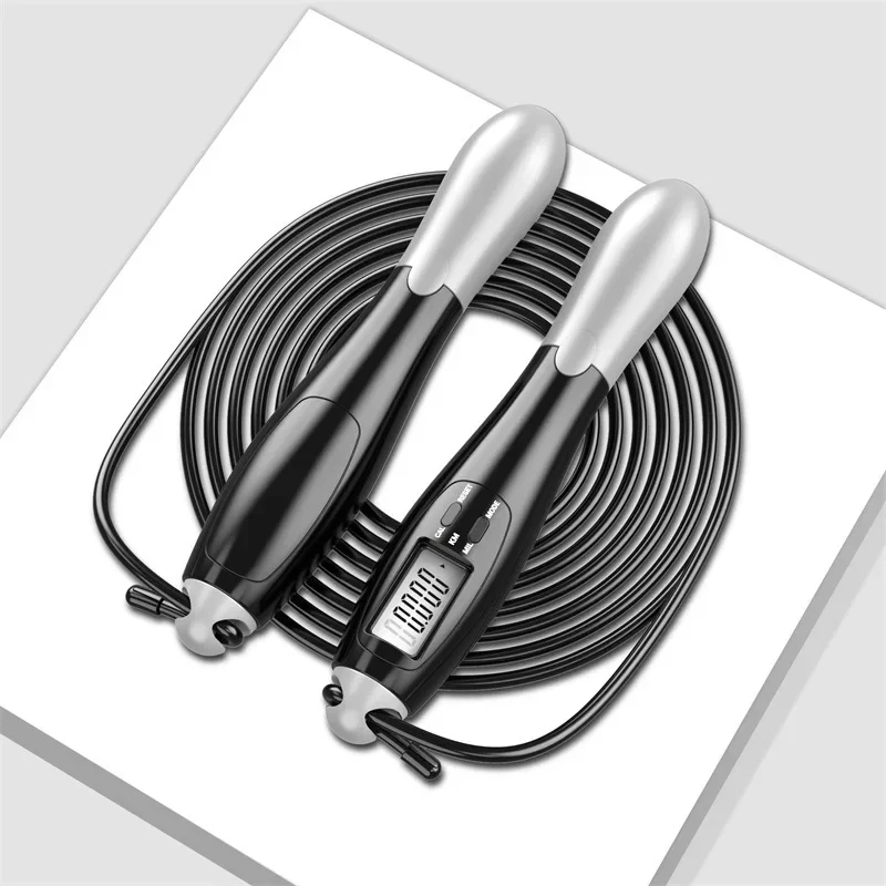 Smart Jump Rope Digital Counter - LCD Digitaal Springtouw met Slimme Teller,