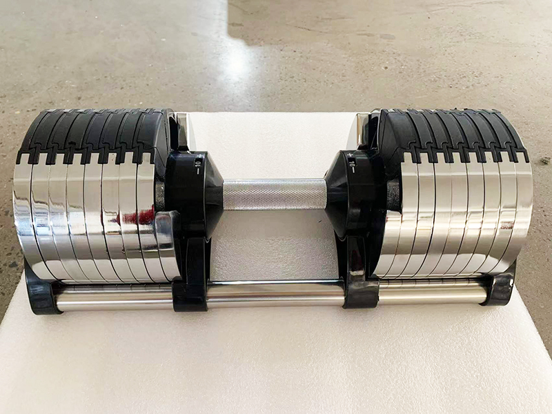 Chroom verstelbaar halterpaar  - Adjustable Dumbbell Pair 40Kg recensie en prijs
