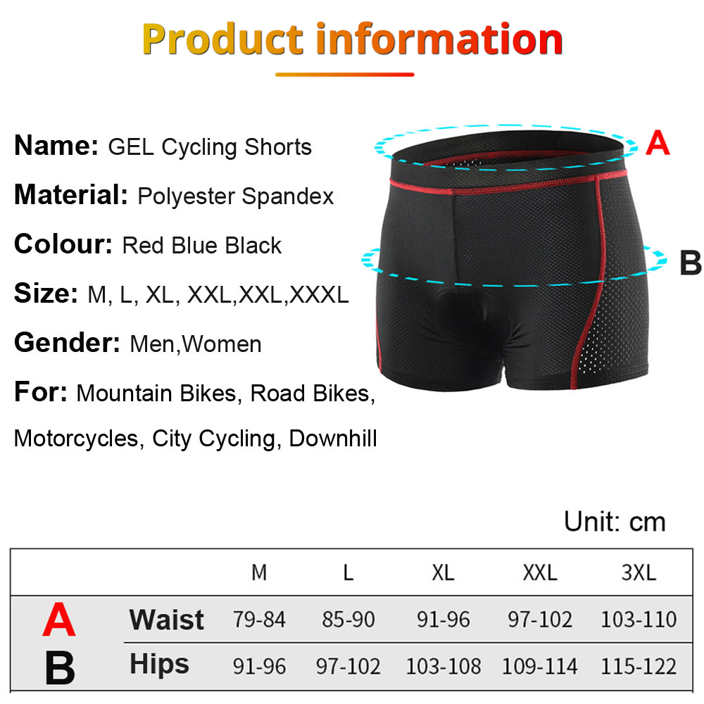 NIEUWBOLER Fietsbroek Ademend  - Padded Cycling Shorts 5D Gel recensie en prijs
