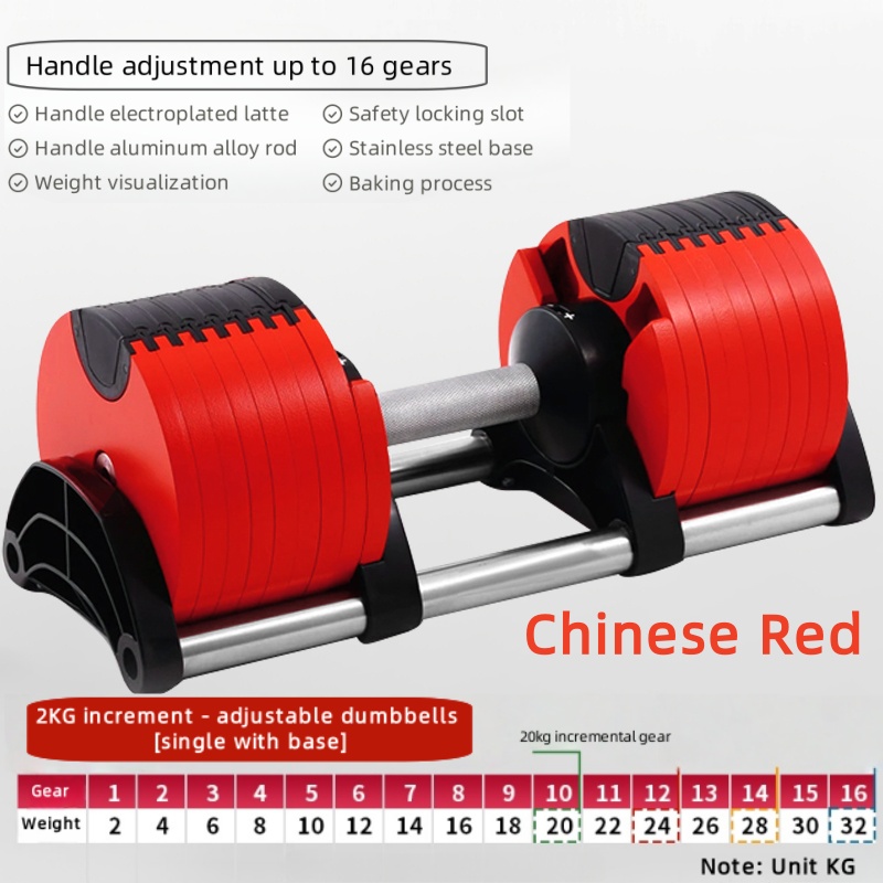 Verstelbare halters voor thuis - Adjustable Dumbbell Pair 40Kg recensie en prijs